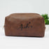 Personalised Bridesmaid Cosmetic Leather Toiletry Bag