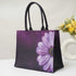 Personalised Printed Purple Box Tote Bag - Uncommongifts.in