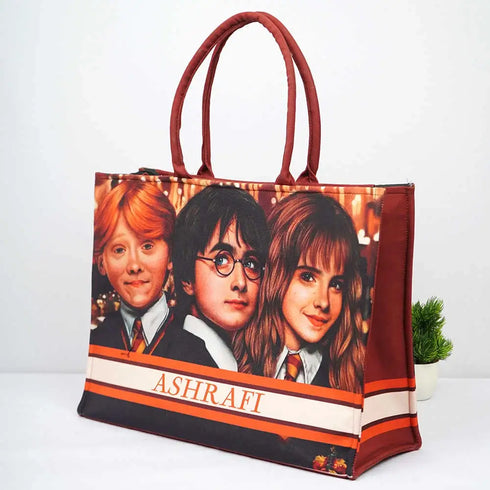 Personalised Printed Box Bag