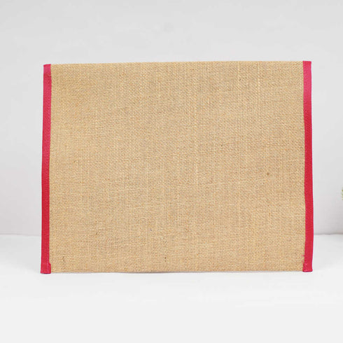 Personalised Jute Document Folder for Kids