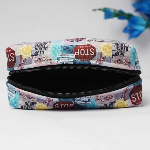 Personalized Printed Box Pouch for Women