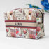 Personalized Floral Printed Box Pouch for Women