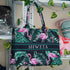 Pink Flamingo Printed Customised Box Tote Bag - Uncommongifts.in
