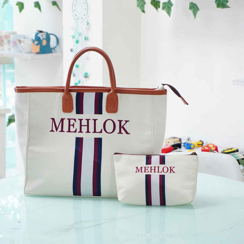 Luna Printed Handle Handbag - Uncommongifts.in