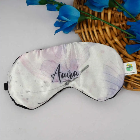 Personalised Floral Printed Kids Duffle Bag Combo Gift Set