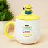 Personalised LIkable Minion 3D Cup With Lid