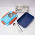 Personalized Stainless Steel Lunch Box for Kids - Blue