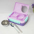 Personalized Stainless Steel Lunch Box for Kids - Purple