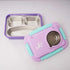 Personalized Stainless Steel Lunch Box for Kids - Purple