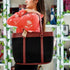 Black Canvas Shoulder Bag - Handbag - Uncommongifts.in