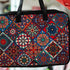 Multicolored Printed Canvas Laptop Bag Fit 15.6 Inch Laptop - Uncommongifts.in