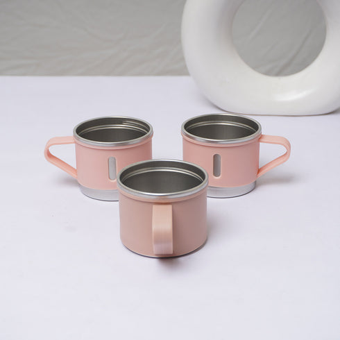 Customize Vacuum Flask Set Water Bottle - Pink