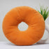 Crazy Corner Donut Shape Velvet Plush Pillow