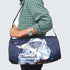 Personalised Space Printed Kids Duffle Bag