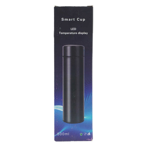 Temperature Bottle With Name - Black - Uncommongifts.in