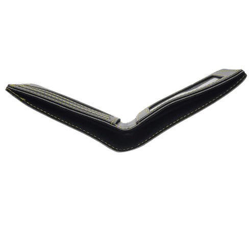 Personalised Men's Wallet With Charm - Black - Uncommongifts.in