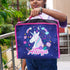 Personalised Unicorn Printed Kids Box Organiser Bag