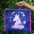 Personalised Unicorn Printed Kids Box Organiser Bag