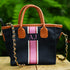Luna Black Personalised Handbag - Uncommongifts.in
