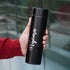 Temperature Bottle With Name - Pink - Uncommongifts.in
