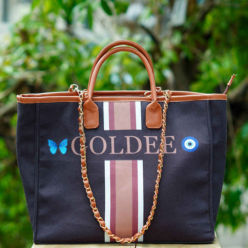 Brown Luna Handbag - Uncommongifts.in