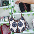 Multicolored Ethnic Motifs Printed Half Moon Hobo Bag - Uncommongifts.in