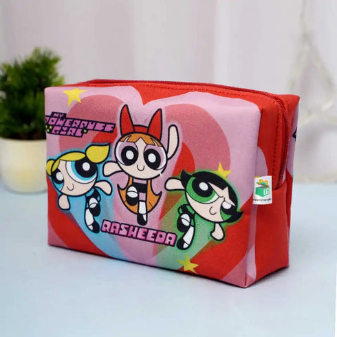 Personalized Cartoon Printed Box Pouch for Kids