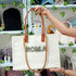 Beige Dazzle Handbag - Uncommongifts.in