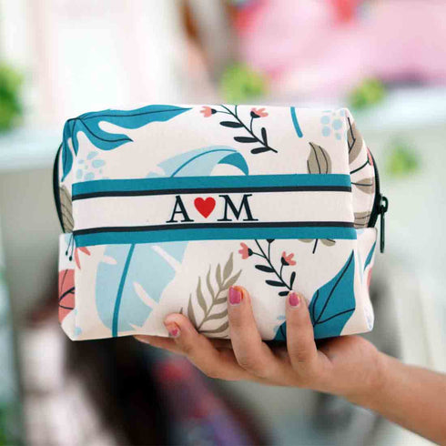 Personalised Elegant Box Pouch - Uncommongifts.in