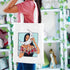 Women with Moon Printed Shopper Tote Bag - Uncommongifts.in