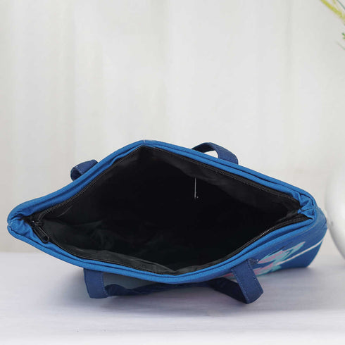 Elephant Printed Oversized Shopper Tote Bag - Uncommongifts.in