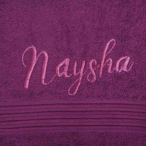 Personalized Bath Towel For Women