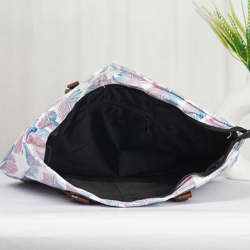 Printed Canvas Shoulder Bag Handbag - Uncommongifts.in