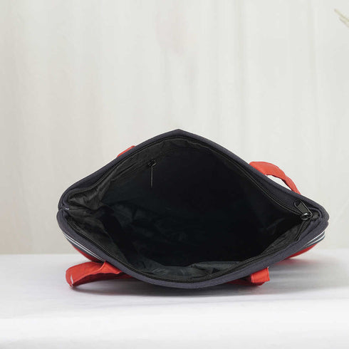 Black & Red Printed Oversized Shopper Tote Bag - Uncommongifts.in