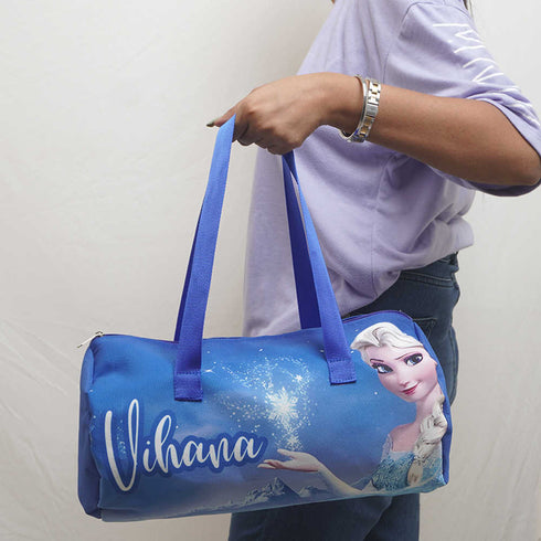 Personalised Cartoon Printed Kids Duffle Bag