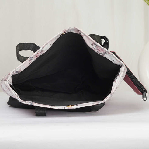 Floral Printed Oversized Shopper Tote Bag - Uncommongifts.in