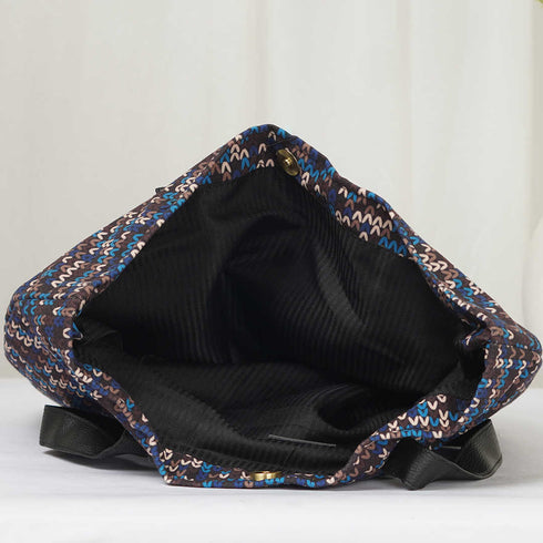 Printed Oversized Shopper Tote Bag - Uncommongifts.in