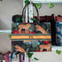Tiger Animal Printed Customised Box Tote Bag - Uncommongifts.in
