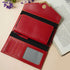 Personalised Women's Wallet With Charm - Red - Uncommongifts.in
