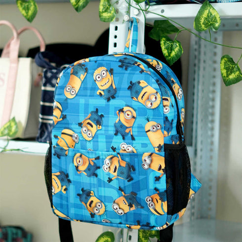 Blue Personalised Printed Backpack - Uncommongifts.in