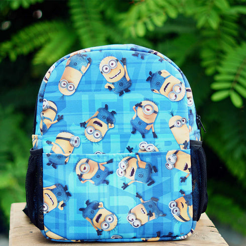 Blue Personalised Printed Backpack - Uncommongifts.in