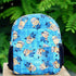 Blue Personalised Printed Backpack - Uncommongifts.in