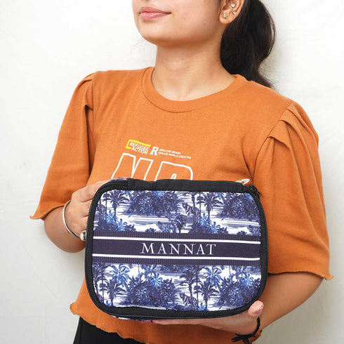 Personalised Animal Printed Toiletry Kit Combo Gift Set