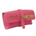 Personalized Sunglass Case With Charms - Pink - Uncommongifts.in