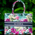 Vibrant Leaf Printed Customised Box Tote Bag - Uncommongifts.in