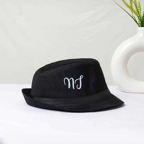 Personalised Bucket Hats For Men - Black