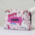 Personalised Unicorn Printed Kids Box Pouch