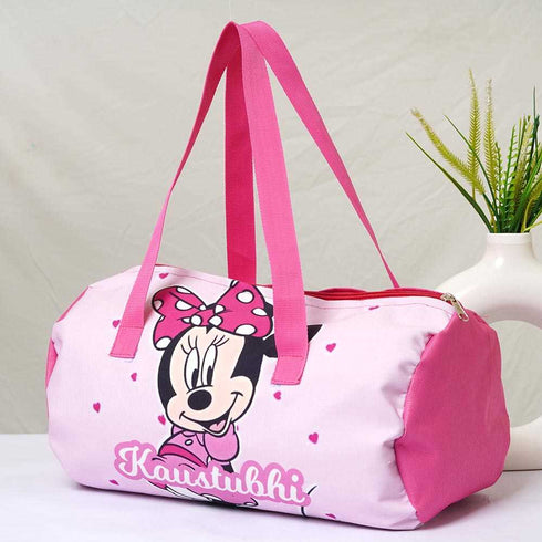 Personalised Cartoon Printed Kids Duffle Bag