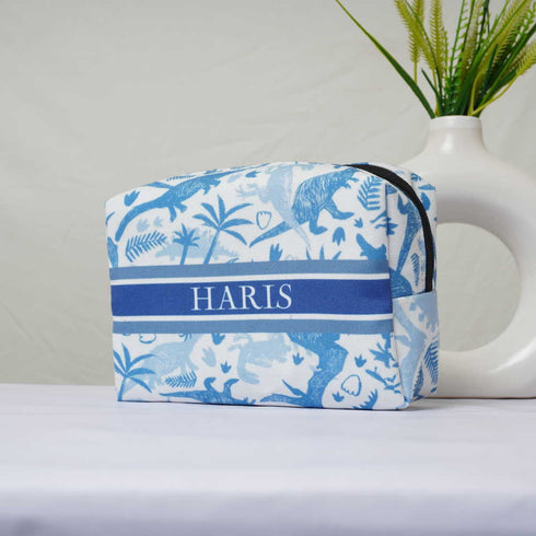 Personalised Animal Printed Kids Box Pouch