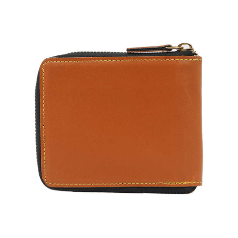 Personalised Unisex Wallet With Charm - Tan - Uncommongifts.in